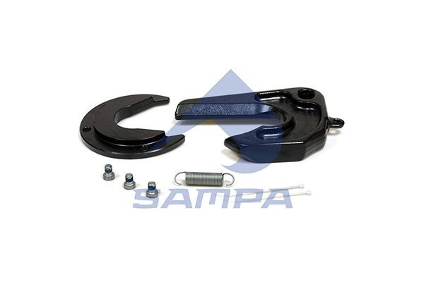 р/к замка седельн.устр.!захват+подкова+пруж.+болты (с ЦС) OEM SK242198Z \DAF, JO 095659 SAMPA