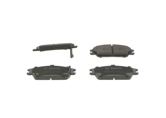 Колодки тормозные HYUNDAI Accent, Getz передние (4шт.) BOSCH 0 986 461 127 BOSCH