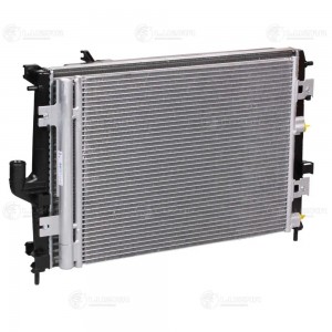 Блок охл. (радиатор+конденсер+вентилятор) для ам Лада Largus (12-),Renault Logan LRK 09198 LUZAR