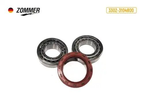 Ремкомплект ступицы для а/м ГАЗель (№7510+7509+сальник) задн. "ZOMMER" 19674 ZOMMER