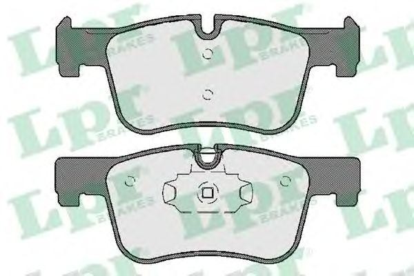 Колодки тормозные дисковые BMW 1 F20/F21 10-/3 F30/F31/F34/F80 11-/4 F32/F33/F82 05P1739 LPR