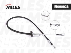 Трос стояночного тормоза (1059мм) CITROEN JUMPER/FIAT DUCATO/PEUGEOT BOXER (230) EI000036 MILES