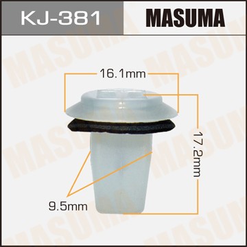 Пистон обивки универсальный MASUMA KJ381 MASUMA