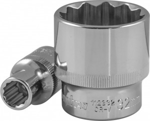 головка торцевая! 12-гранная 1/2'' 8мм\ 112308 OMBRA