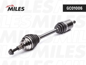Привод в сборе левый AUDI A3/SKODA OCTAVIA/VW PASSAT/GOLF 1.6-2.0 03- (GKN 30476 GC01006 MILES