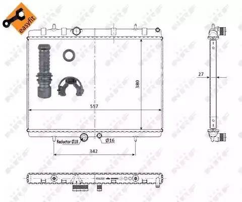 CITROEN C5 (2001-2005) 50438 NRF