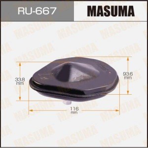 отбойник амортизатора передний!\ Nissan Pathfinder R51M 05-13 RU-667 MASUMA