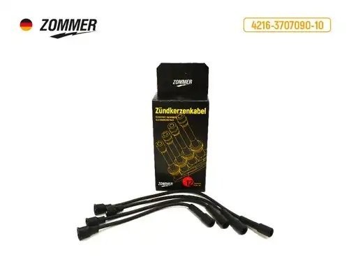 Провода высокого напряжения дв. 4216 Евро-3, 4213 (2 катушки) силикон 4216-3707090-10 ZOMMER