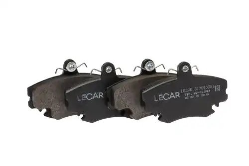 Колодка тормозная передняя ВАЗ Largus (8 кл), RENAULT Logan (к-т 4 шт) LECAR017090501 LECAR