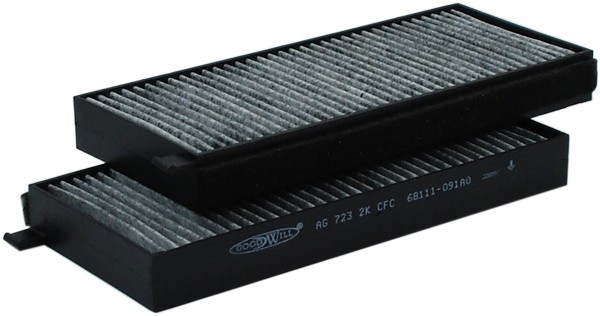 Фильтр салона угольный AG7232KCFC AG 723 2K CFC GOODWILL
