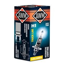 Лампа AWM галогенная H1 24V 70W (P14,5S) 410300016 AWM