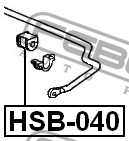 ACCORD VII (2003-2007) HSB-040 FEBEST