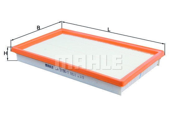 suzuki SX4 2013> LX3196/1 MAHLE KNECHT