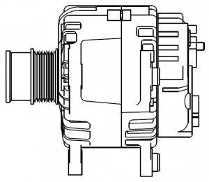 Генератор 140A LG 1839 START VOLT