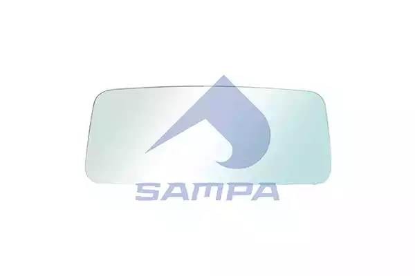 Элемент зеркальный MERCEDES Atego 2 (04-06/10),Axor (04-) основной с подогревом  201206 SAMPA