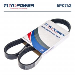 Ремень поликлиновой 6PK742 TOYOPOWER