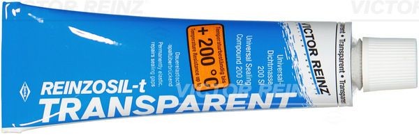 Герметик силиконовый термойтокий проозрачный (от -50 до +200C) 70мл тюбик 70-314 703145300 VICTOR REINZ