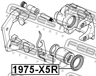 BMW 3-E46/ X5 E53 1975-X5R FEBEST
