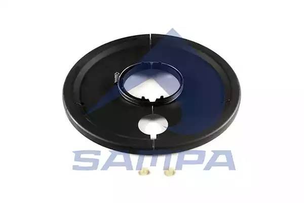 Щитки пылезащитные  на сторону с хомутом [355x200] 075574 SAMPA