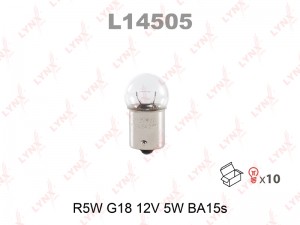 R5W 12V-5W BA15S L14505 LYNXAUTO