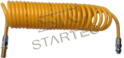 Шланг пневматический витой КАМАЗ-5490 (трубопровод) желтый Polyurethane STARTEC INF10160Y STARTEC