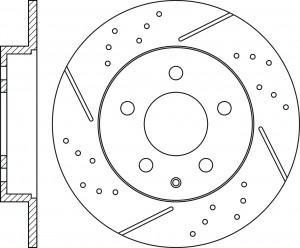 Диск тормозной MAZDA 3 (13-) задний (1шт.) NIBK RN1565DSET NIBK