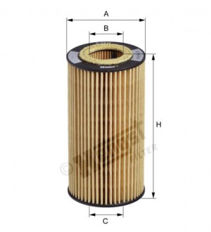 фильтр масляный!\ Volvo S40/60/80/V50/V70/C70/XC70/XC90 2.4/2.5 01> E27HD84 HENGST