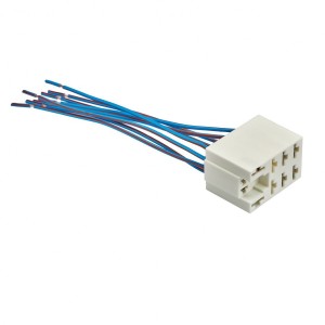 Разъем Ф57.830.059 к кнопке стеклоподъемника для ГАЗ 3110, с проводами LECAR010160803 LECAR