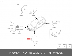 58930S1010 ДАТЧИК ABS 58930S1010 HYUNDAI