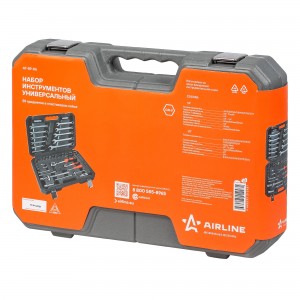 Набор инструментов универсальный 59 предметов, пласт.кейс (AT-59-06) AT-59-06 AIRLINE