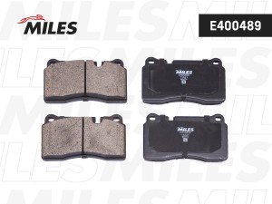 Колодки тормозные передние (без датчика) (Смесь Low-Metallic) RANGE ROVER III 4. E400489 MILES