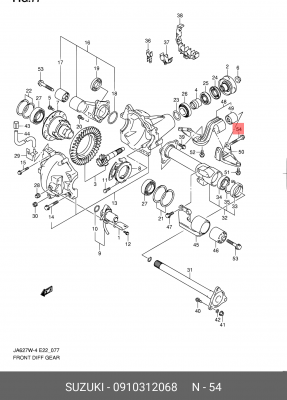 09103-12068 Болт Suzuki 09103-12068 SUZUKI