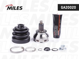 ШРУС наружный VW POLO седан RUS 11-/SKODA RAPID/FABIA/ROOMSTER 1.2-2.0 00- (GKN  GA20020 MILES