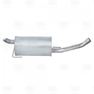 Глушитель Nissan Micra (02-) 1.2i/1.4i/1.5d осн. (алюм. сталь) (EMM 0925) EMM0925 TRIALLI