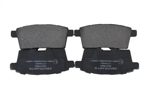 колодки дисковые задние! Mazda CX-7 2.3 Turbo MZR DISI 07> Z07551 ZENTPARTS
