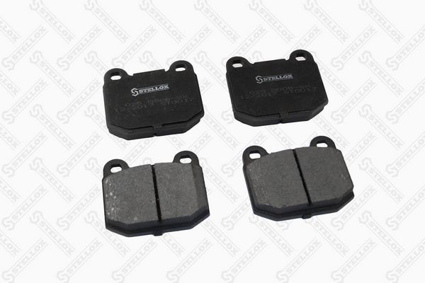 колодки дисковые передние! с антискрип. пл.\ Opel Ascona A/B/Rekord D/E 1.2-2.2T 025-000B-SX STELLOX
