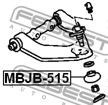 Пыльник шаровой опоры MBJB-515 MBJB-515 FEBEST