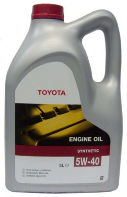 Замена на 0888080375GO Масло моторное синтетическое ENGINE OIL 5W-40, 5л 08880-8 08880-80375 TOYOTA