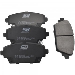 Колодки тормозные передние NISSAN PRIMERA (P12) 02/ALMERA TINO 0005 BP28106 BP28106 SB NAGAMOCHI