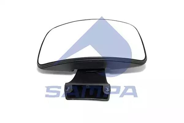 Зеркало боковое MERCEDES Actros MP3 бордюрное правое (303х163мм) SAMPA 201207 SAMPA