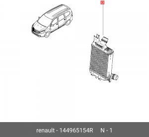 RENAULT DUSTER (2012>) 144965154R RENAULT