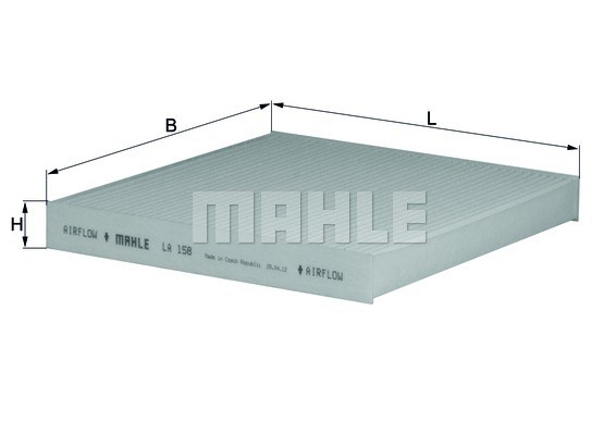 MAZDA CX 7 (2007>)/MAZDA 6 (GH) (2007-2012) LA158 MAHLE KNECHT