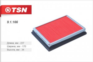 фильтр воздушный!Honda Civic, Nissan Almera/Primera 1.4i/1.6i 94-02 91166 TSN