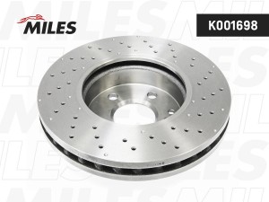 Диск тормозной передний D295мм с перфорацией MERCEDES A(W176) 12-/GLA(X156) 13-  K001698 MILES