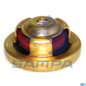 клапан обратный насоса подкачки! (м)\ Omn DAF/MAN/MB/RVI/Scania/VolvoB7/10 200.231 SAMPA