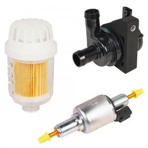 Отопитель жидкостный автономный 12В 5КВт универсальный бензин/дизель (AEBB001) AEBB001 AIRLINE