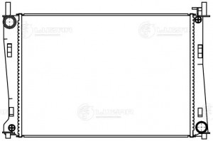 Радиатор охл. для а,м Ford Fiesta 01- M,A паяный LRc 1014 LRC 1014 LUZAR