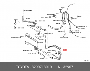 TOYOTA AVENSIS II (2003-2008) 32907-13010 TOYOTA