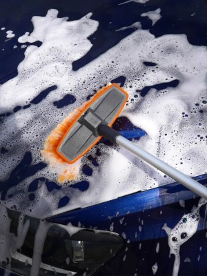 Щетка для мытья автомобиля 70-100 см AIRLINE с насадкой для шланга, телескопичес AB-H-04 AIRLINE