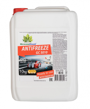 Антифриз GreenCool GС5010 [красный], готовый, 10кг 751821 GREENCOOL